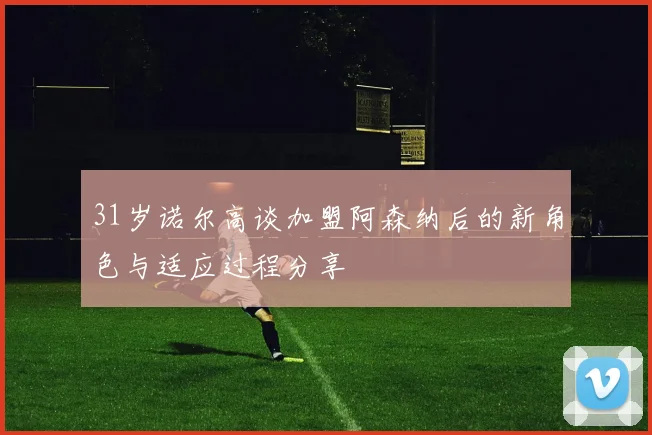 31岁诺尔高谈加盟阿森纳后的新角色与适应过程分享